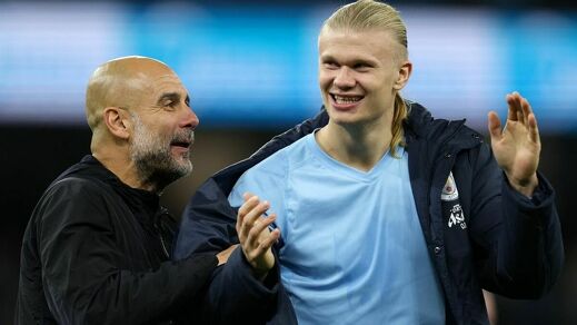 Pep Guardiola habló maravillas de su jugador. (Foto: EFE)
