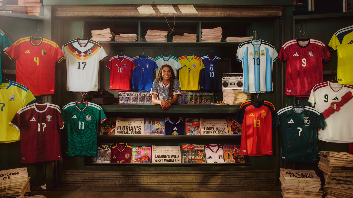 Adidas presenta leyendas en película de la Copa Mundial 2026 | Foto: Adidas