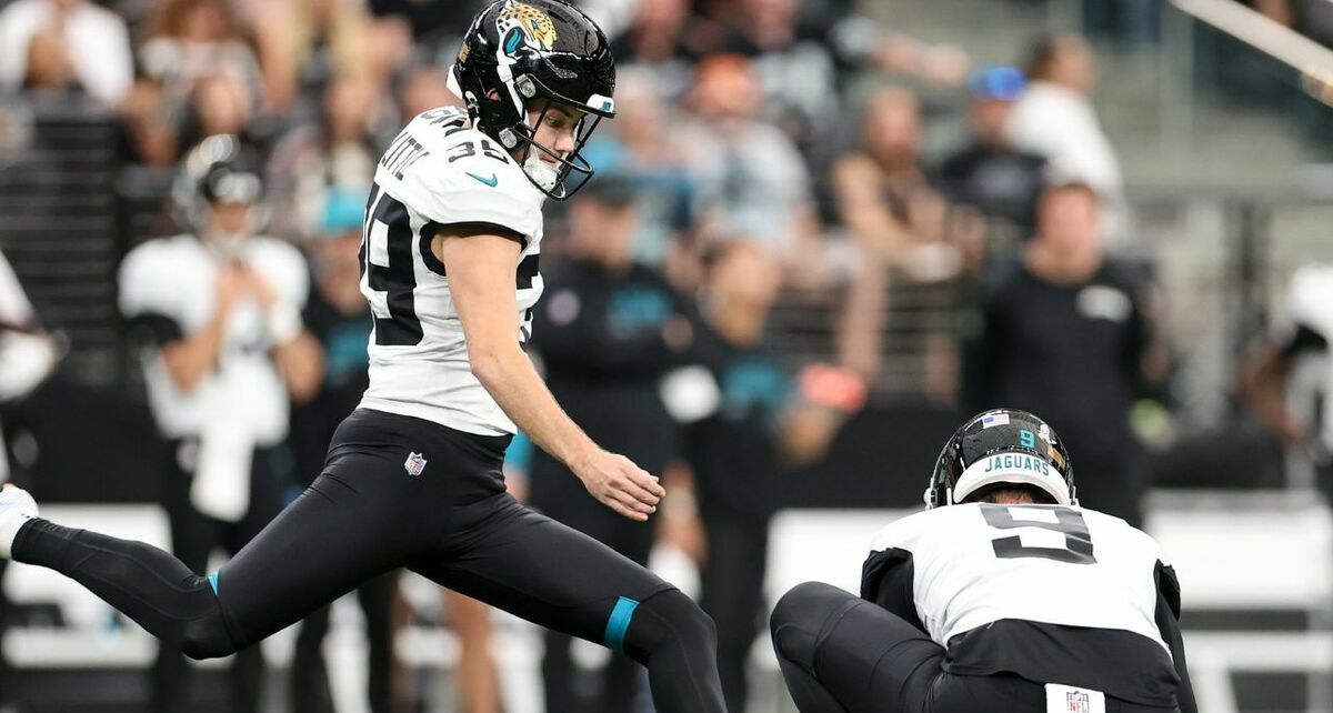 Cam Little, pateador de los Jacksonville Jaguars (X: @NFL)