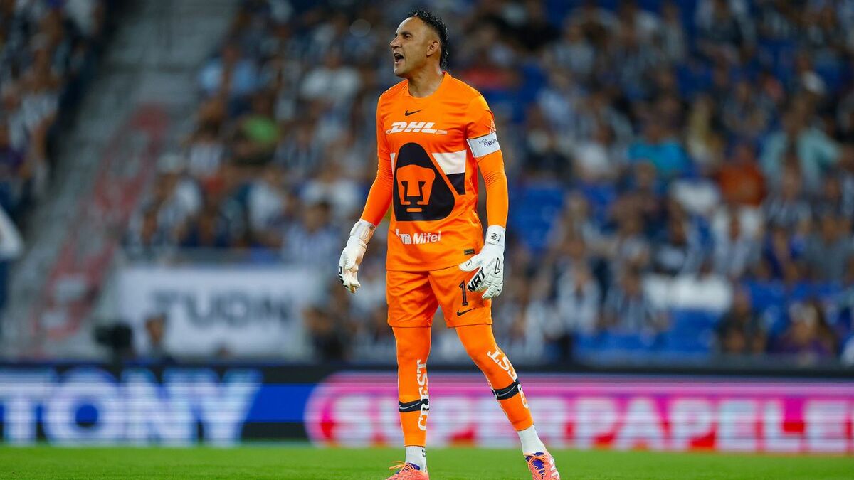 Keylor Navas, portero de Pumas (Imago7)