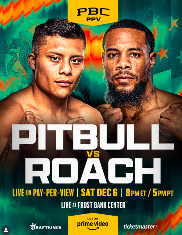 La pelea de Pitbull el 6 de diciembre.