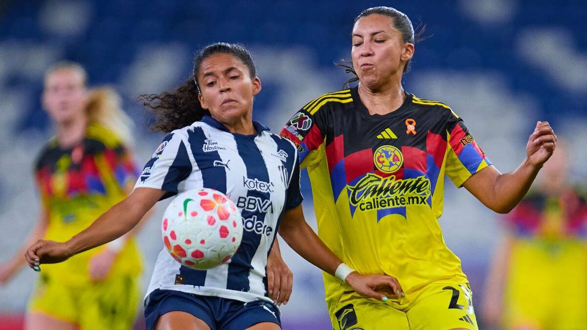 Resumen del partido Monterrey vs América (1-1) Liga MX Femenil