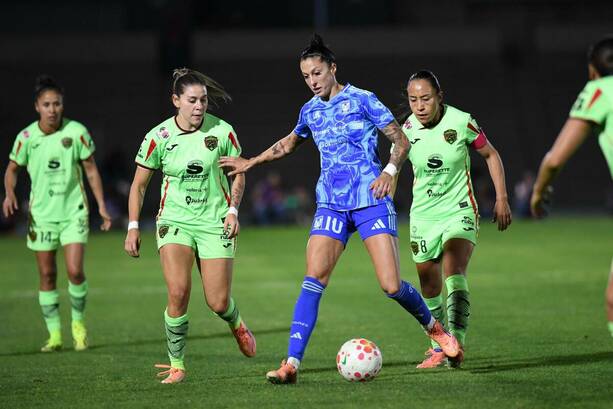 Tigres Femenil tomó ventaja importante ante las Bravas / Mexsport