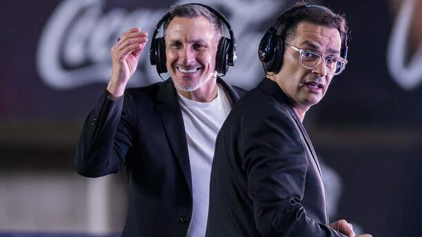 Chaco Giménez se molesta con el Pollo Ortiz (Mexsport)