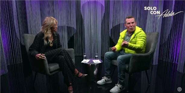 Julio César Chávez y Adela Micha (Foto: Solo con Adela)