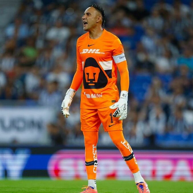 Keylor Navas, portero de Pumas (Imago7)