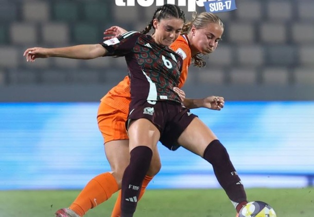México no logró avanzar a la final del Mundial Sub-17 Femenil 2025 (@Miseleccionfem)