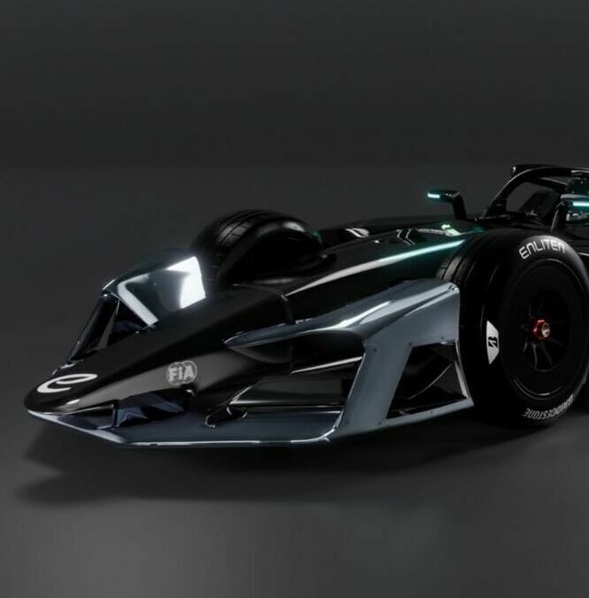Nuevo auto de la Fórmula E (Cortesía)
