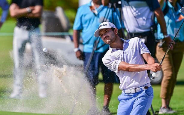 Raúl Pereda en actividad en el Mexico Open de Vidanta. (FOTO: Mexico Open)