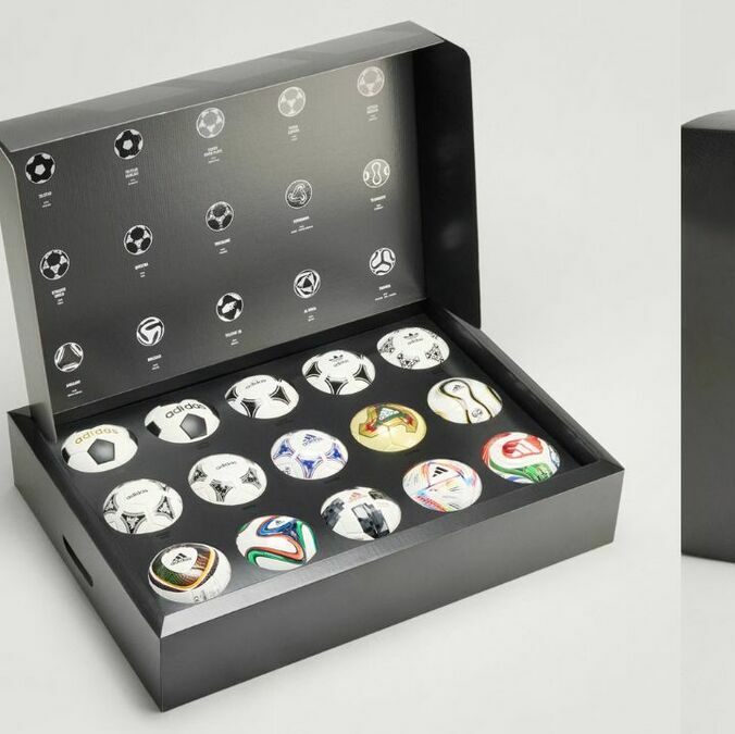 Conoce el precio oficial de la colección de mini balones mundialistas de Adidas. Foto: Adidas