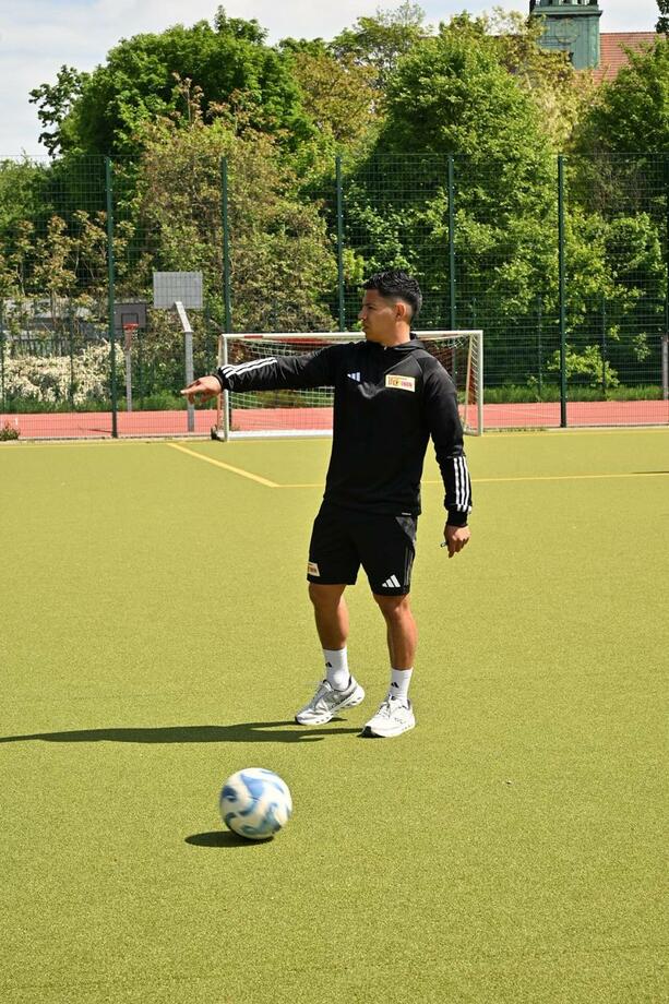 Francisco Maciel, entrenador en inferiores del Union Berlin. (Foto: Cortesía Bundesliga)