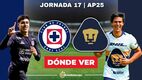 Rivalidad Cruz Azul vs UNAM Jornada 17 Apertura 2025