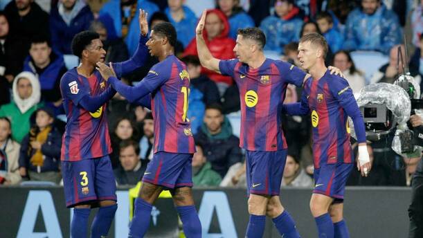 Barcelona salió avante de Balaídos (Reuters)