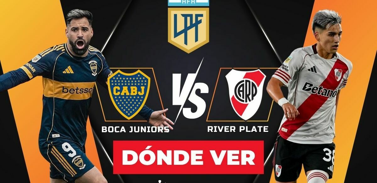 Boca Juniors vs. River Plate: horario y canal de partido EN VIVO Superclásico Argentina 2025. (Especial).