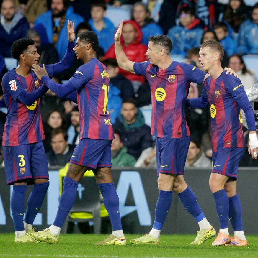 Para top Celta vs Barcelona