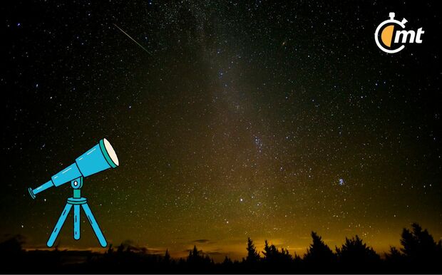 Lluvia de estrellas Táuridas del Sur 2024. Cuándo ver en México. (FOTO): Especial.
