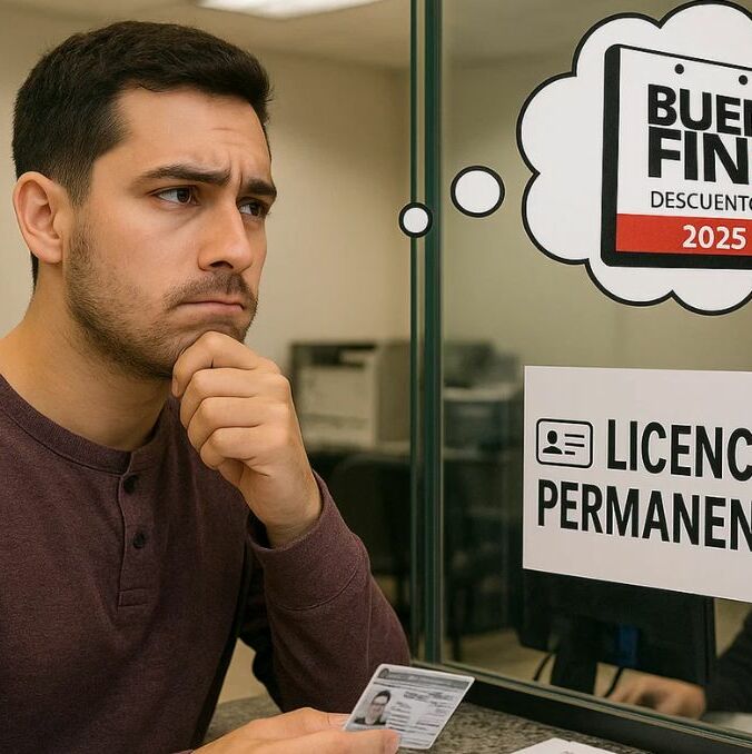 ¿La licencia de conducir permanente tendrá descuento en el Buen Fin?