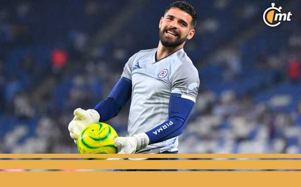 Andrés Gudiño será portero de Cruz Azul por muchos años más (Foto: Imago7)