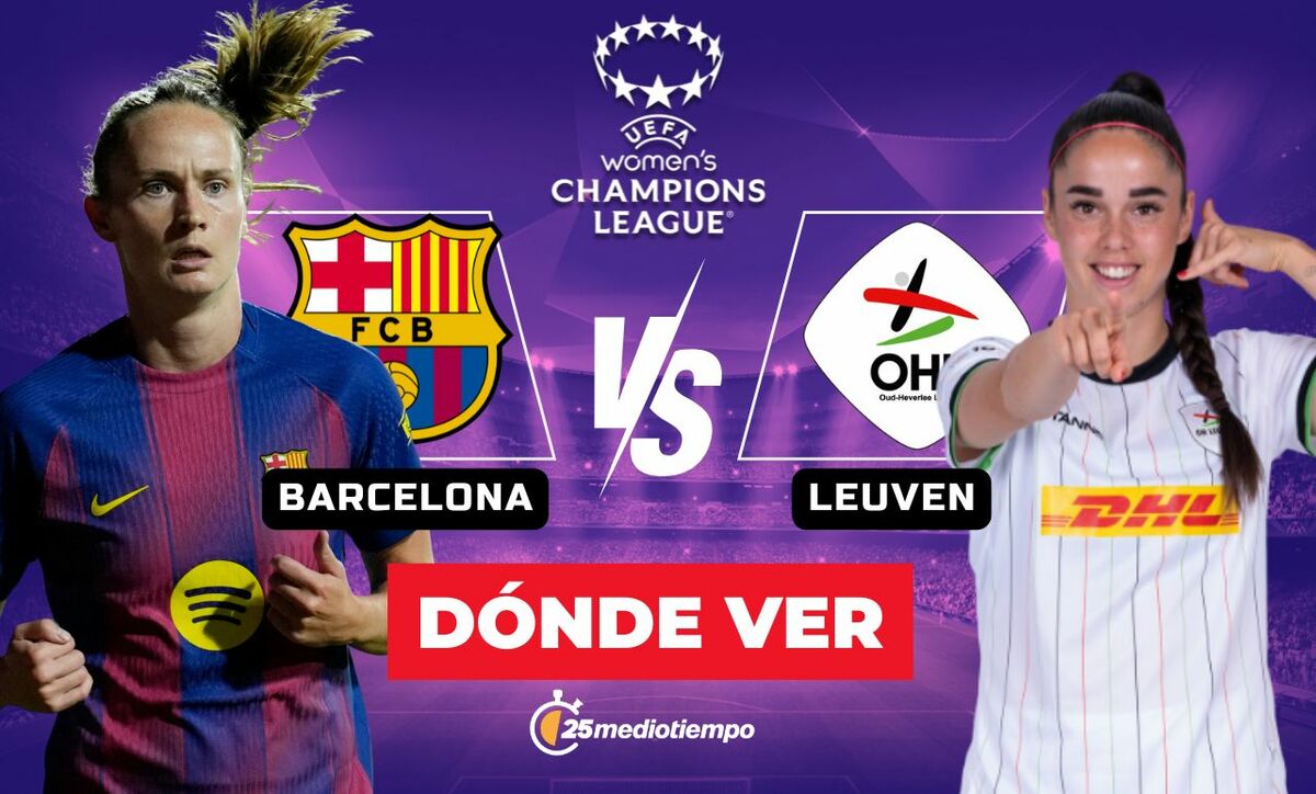 Barcelona vs. OH Leuven: dónde y a qué hora ver EN VIVO UCL Femenil