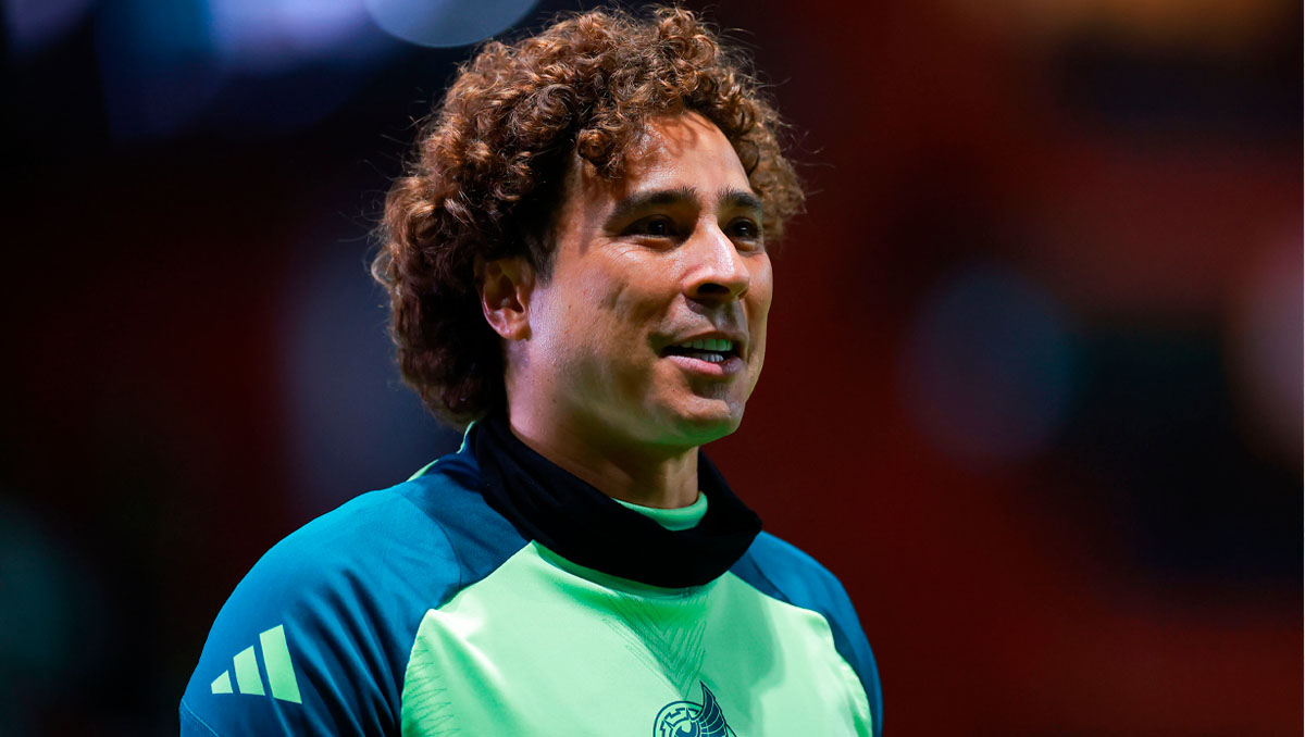 Guillermo Ochoa apareció en la concentración de México. (Foto: Mexsport)