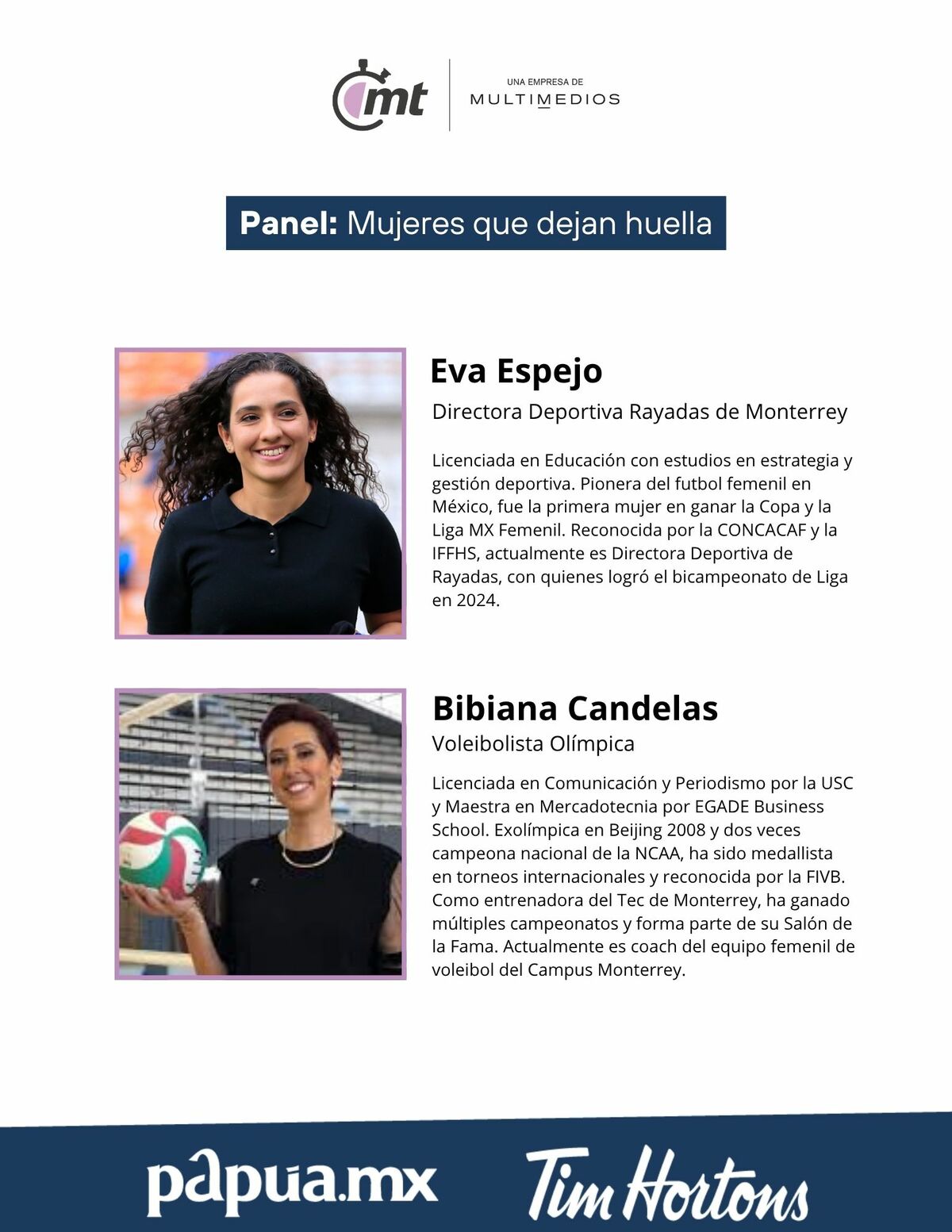 Mujeres que dejan huella