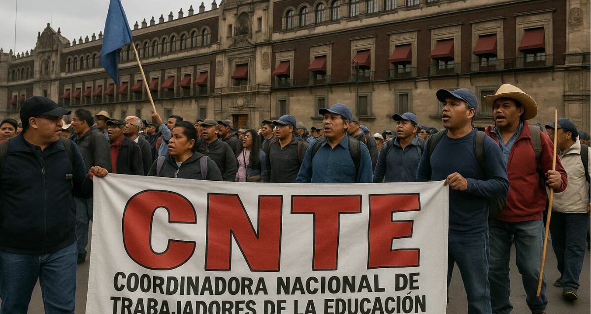 Paro Nacional CNTE; cuándo iniciará y cuáles son las calles afectadas