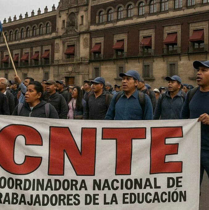 Paro Nacional CNTE; cuándo iniciará y cuáles son las calles afectadas