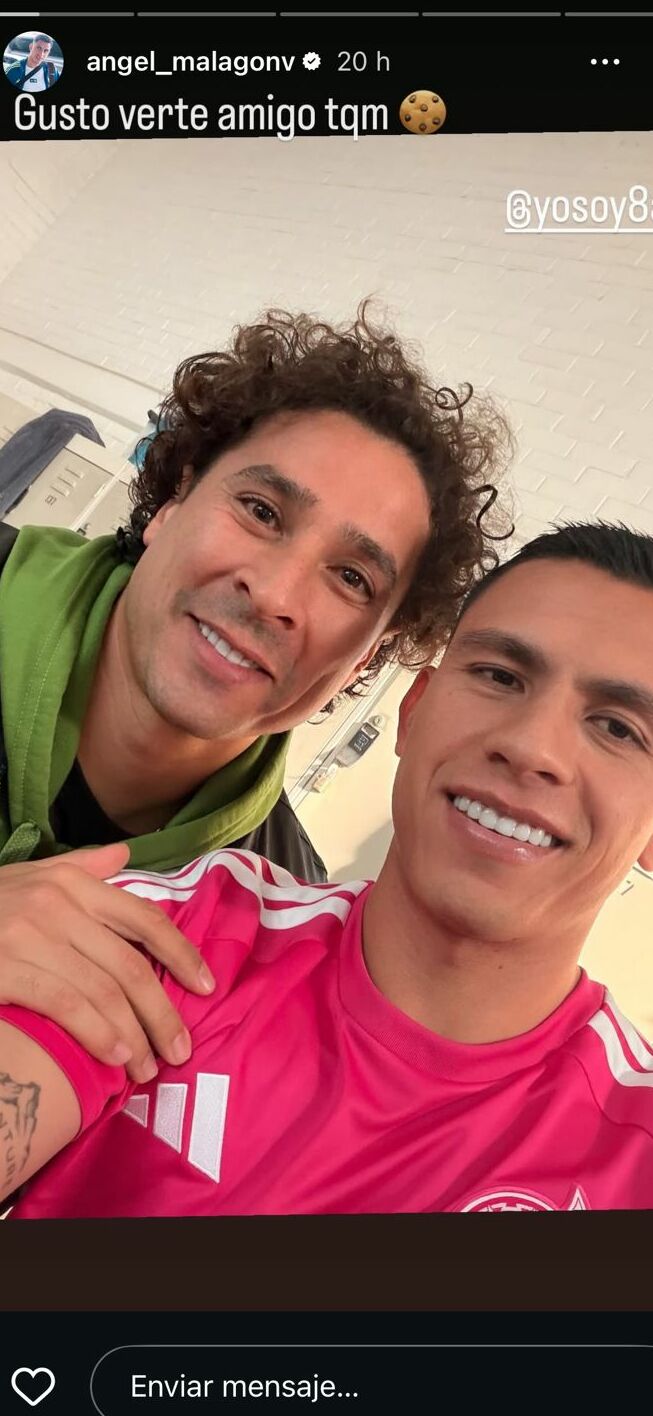 Ochoa no está en la convocatoria y apareció en la concentración del Tri. (Captura)