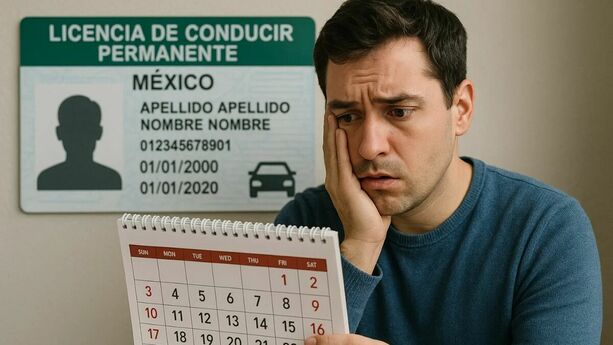 ¿Hasta cuándo tengo para tramitar mi licencia de conducir permanente?