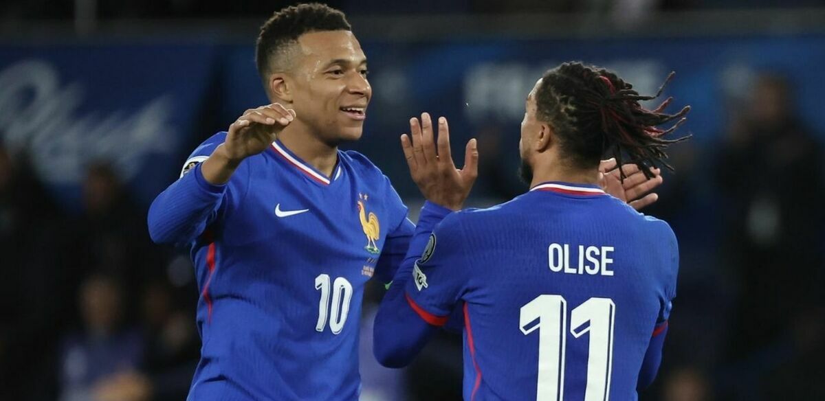 Mbappé hizo dos goles en el triunfo 4-0. (Foto: EFE)