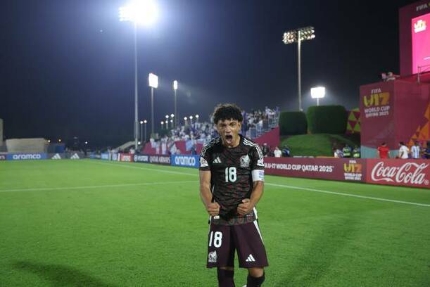 México celebró el triunfo ante Argentina (@miseleccionsubs)