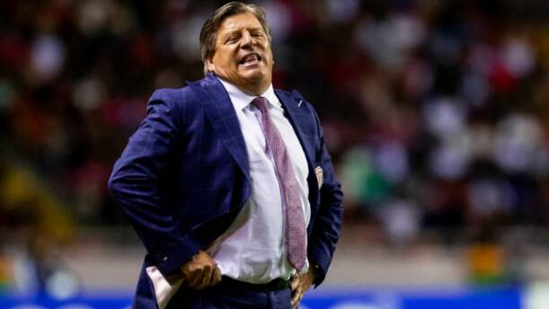 Piojo Herrera, en un juego de Costa Rica (Mexsport)