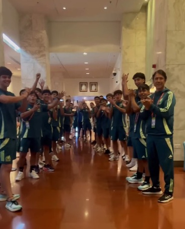 Pasillo del Tri Sub-17 a Japón (Captura)