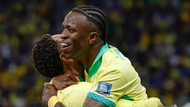 Vinicius fue convocado por Ancelotti para amistosos de Brasil (Instagram @vinijr)