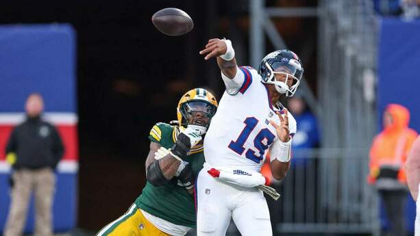 Giants pelearon en casa ante los Packers (Reuters)