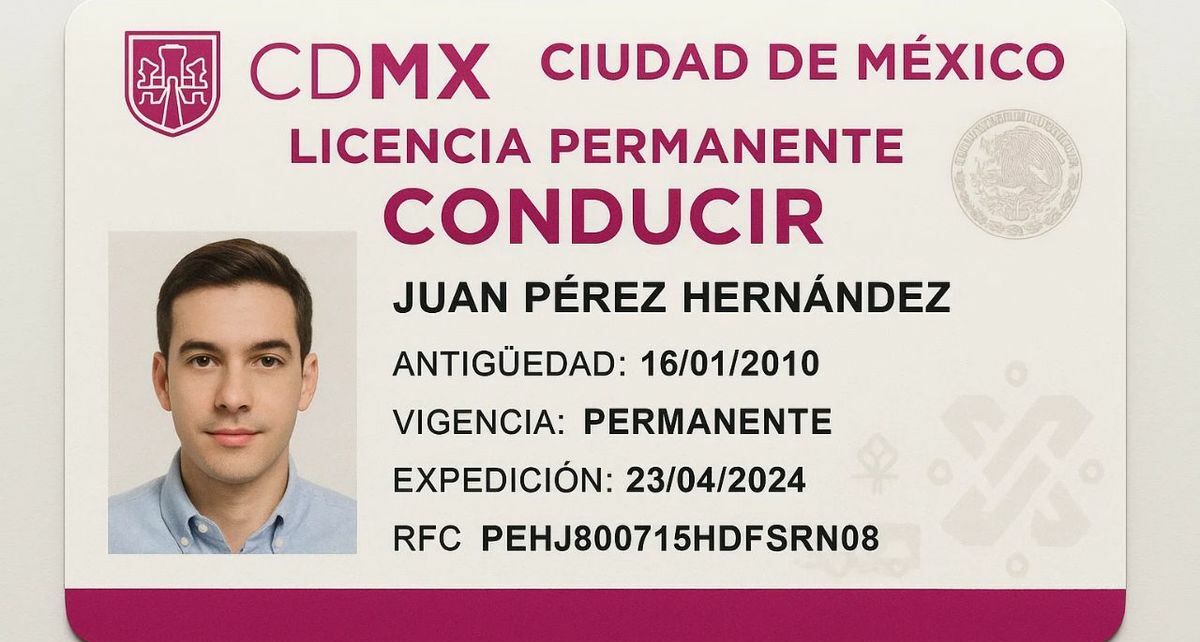 Tramita tu licencia de conducir digital en CDMX sin salir de casa. Foto: MediotiempoIA