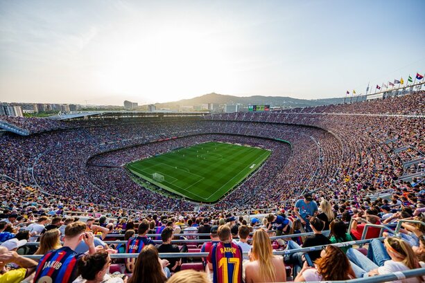 Camp Nou: el gran estadio desde su apertura en 1957. (Foto: Barcelona)