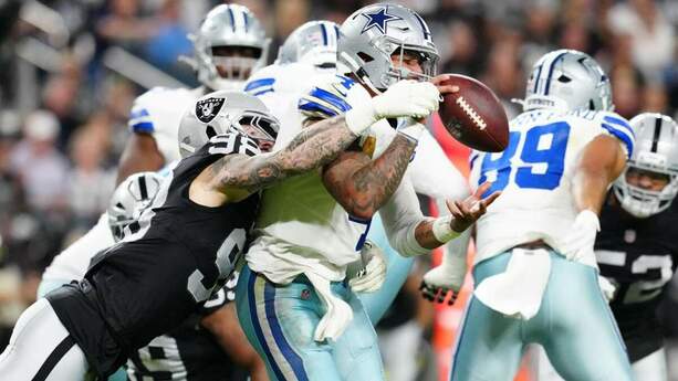 Dallas Cowboys dominó los primeros dos cuartos (Reuters)