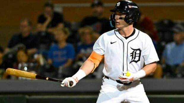 Kevin McGonigle en la BU. (Foto: @MLBPipeline)