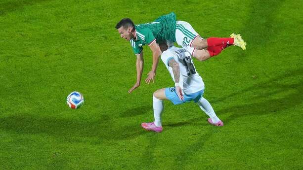 México y Uruguay tuvieron minutos muy peleados (Imago7)