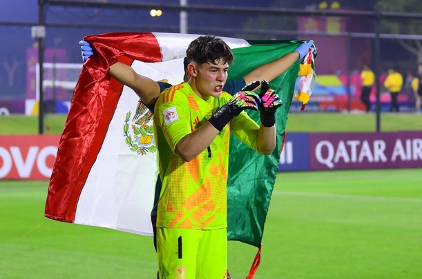 Santi López es el héroe de la Selección Mexicana Sub-17 en 2025 (Mexsport)