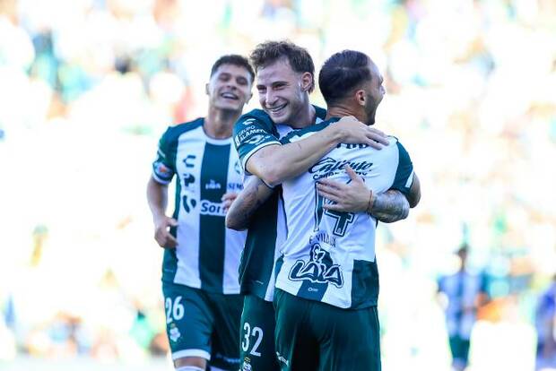 Santos se adelantó con tantos de Barticciotto (Imago7)
