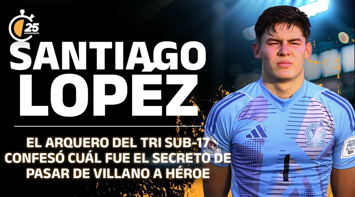 El secreto de Santiago López para pasar de villano a héroe en el juego de México vs Argentina Sub-17