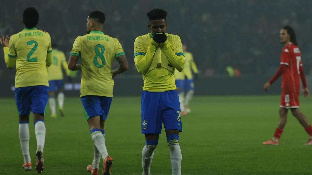 Brasil empató a un gol con Túnez en amistoso / Reuters