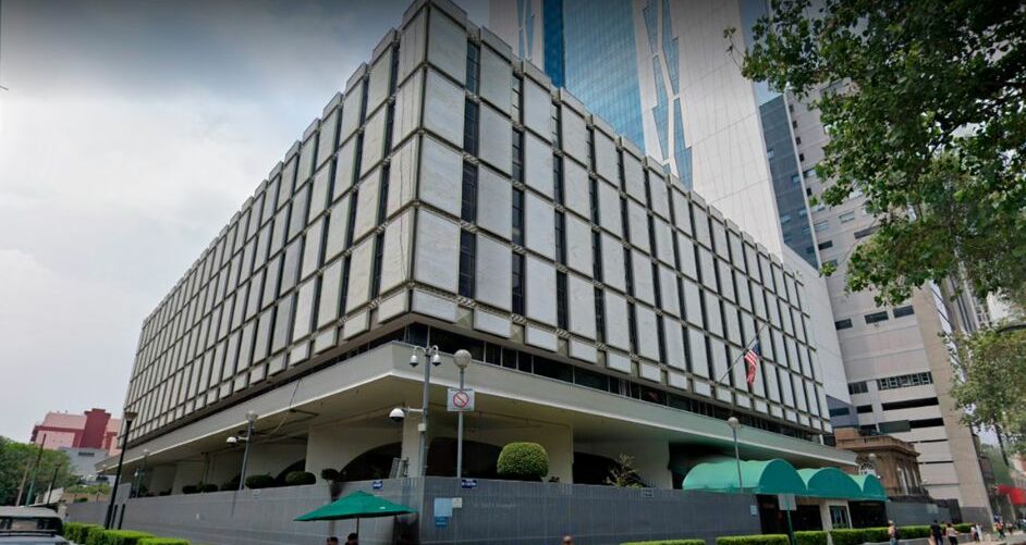 La Embajada de EU en México anunció su nueva oficina consular; así puedes llegar desde el transporte público. Foto: Google Maps