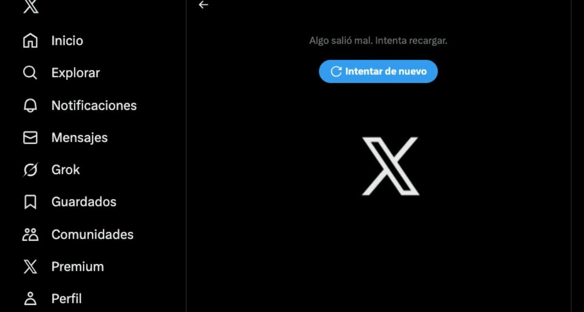No cargan los posteos en la red social.
