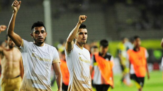 David Cabrera en la Copa Libertadores con Pumas.  (Foto: Mexsport)