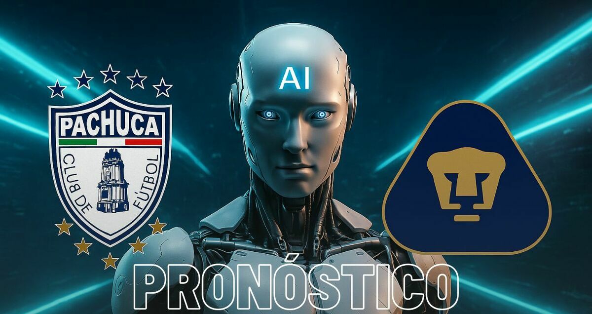 Pachuca vs Pumas: ¿Quién ganará según la IA?