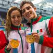 Paola Espinosa con Rommel Pacheco, cuando eran pareja. (Foto: Mexsport)