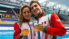 Paola Espinosa con Rommel Pacheco, cuando eran pareja. (Foto: Mexsport)